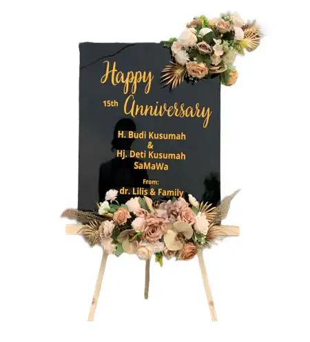 Papan Bunga Akrilik Srondol Kulon