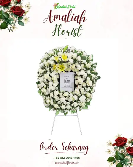 Krans Bunga Duka Srondol Kulon